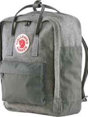Fjallraven KÅNKEN RE-WOOL Gray Backpack